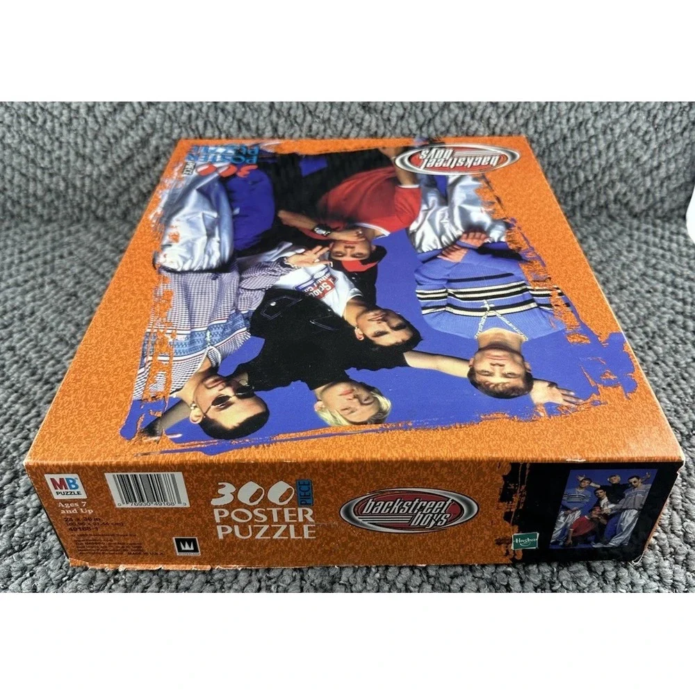 Backstreet Boys Millennium Jumbo 300 Piece Poster Size Puzzle Boy Band Complete‎